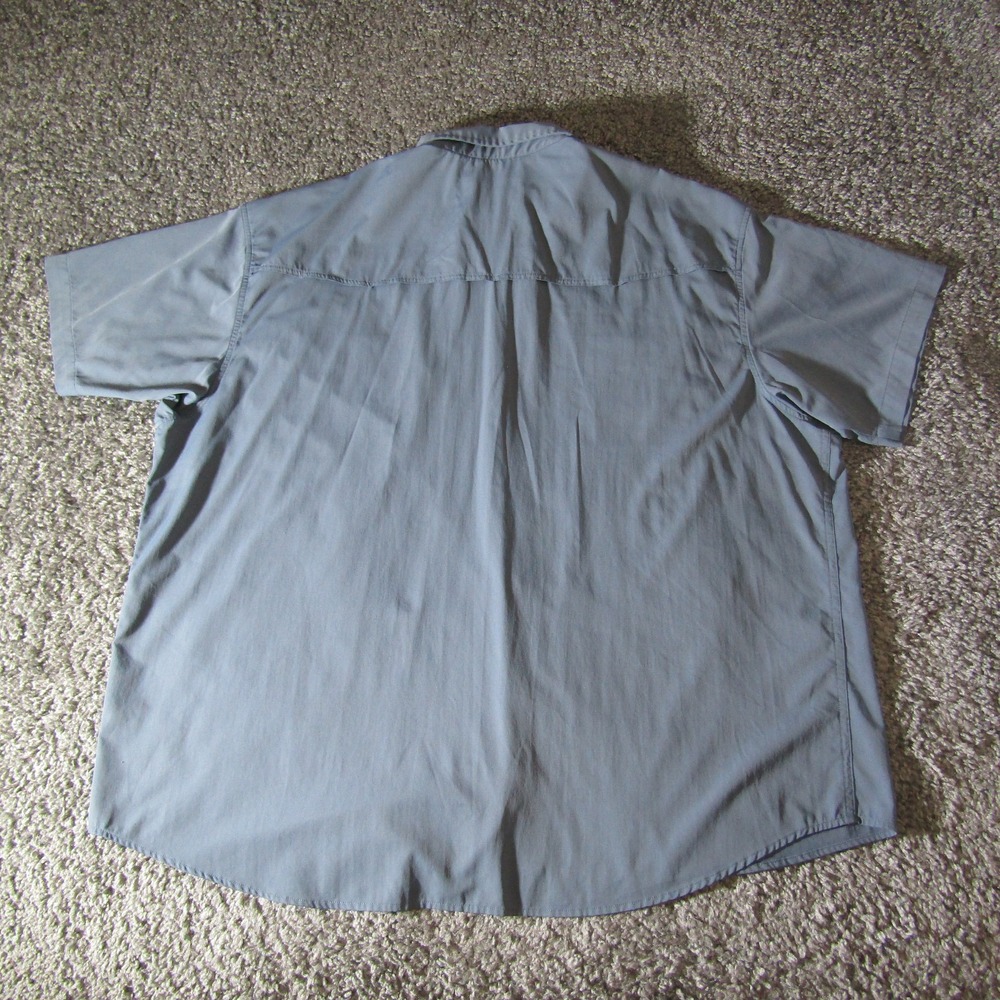 Poncho Shirt Mens 3XL Ahi State Fishing Outdoors Workwear Casual - Picture 3 of 5